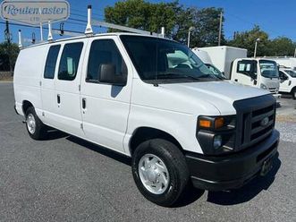 2013 ford e150 cargo van, ladder rack, bins, 4.6l v8, 156k miles