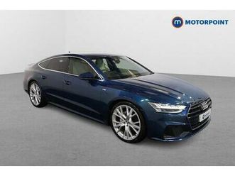 2020 audi a7 40 tdi s line exclusive 5dr s tronic hatchback diesel automatic