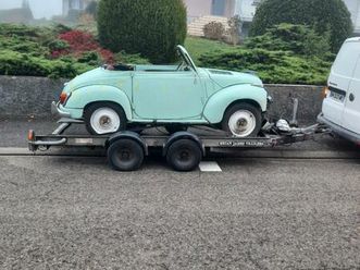 fiat 500 topolino cabriolet transformé - 1954