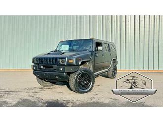hummer h2 6.0 american 4wd truck suv show car