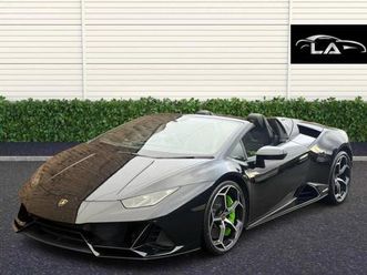 2021 21 lamborghini huracan evo spyder lp 640-4 5.2 v10 4wd *1 owner*front lift*