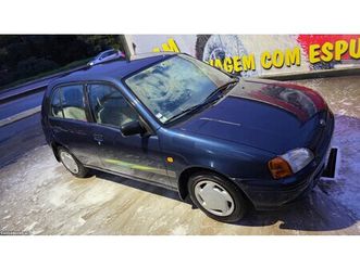 toyota starlet 1.3 starlet 1996 1750 dezembro/96