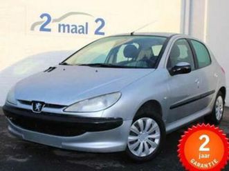 ② peugeot 206 1.2i airci/5deurs 2 jaar garantie! — peugeot — 2ememain