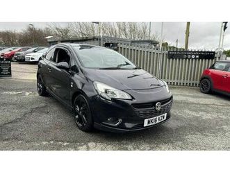 vauxhall corsa limited edition s/s