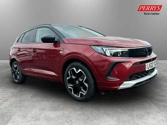 vauxhall grandland 1.2 turbo ultimate 5dr auto