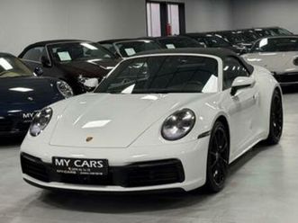 ② porsche 992 carrera 4 cabriolet 3.0 turbo pdk full option — porsche — 2ememain