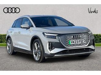 audi q4 150kw 40 82kwh s line 5dr auto