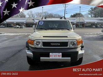 2008 toyota fj cruiser base 4x4 4dr suv 5a financing available!!