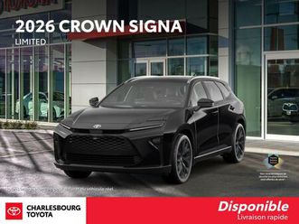 toyota crown signia 2026 limited awd