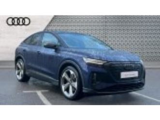 audi q4 q4 125kw 35 55kwh black edition 5dr auto