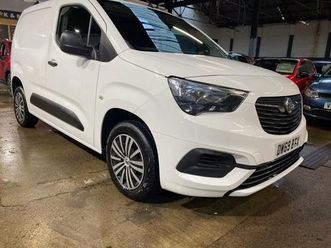 vauxhall combo 1.6 turbo d 2300 sportive panel van 4dr diesel manual l1 h1 euro 6 (start/stop) (100 ps)