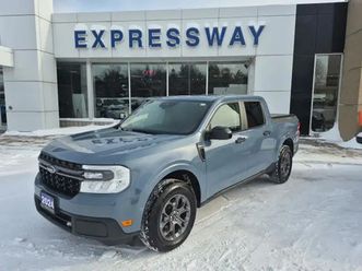 2024 ford maverick xlt, luxury package! moonroof, awd! well equi