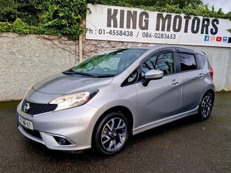 nissan note 2017 1.2 sv sport / nct 2027
