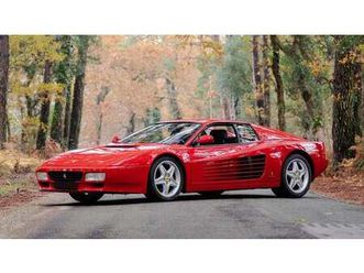 1993 ferrari testarossa 512tr vente aux enchères