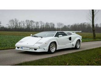 1989 lamborghini countach 25e anniversaire vente aux enchères