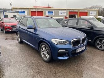 2018 bmw x3 3.0td xdrive30d m sport