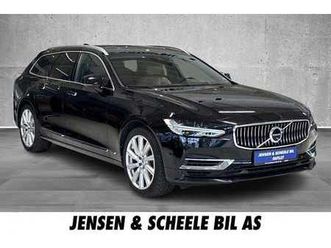 volvo v90 t8 awd twin e. inscription. hud, h-feste, voc, 360 2018 svart