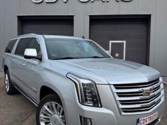 ② cadillac escalade esv 4 pl lichte vracht nieuwe staat — cadillac — 2ememain