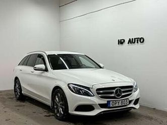 mercedes-benz c220 220d 4m avantgarde d-värm drag navi hud b-kamera