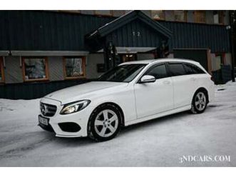 mercedes-benz c 220 t d 7g-tronic plus amg burmester skinn 360 euro 6