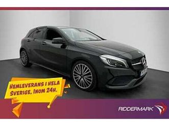 mercedes-benz a 180 amg night navi p-sensorer halvskinn