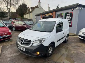 2016 mercedes-benz citan 109cdi blueefficiency van panel van diesel manual