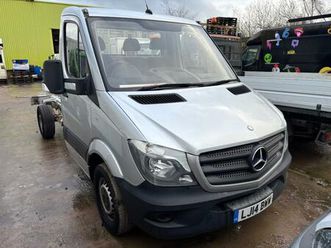 2014 mercedes-benz sprinter 3.5t chassis cab chassis cab diesel manual
