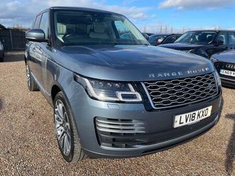 2018 land rover range rover 4.4 sdv8 autobiography 4wd (lwb)(start/stop)
