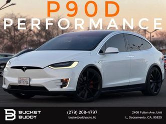 2016 tesla model x p90d signature sport utility 4d
