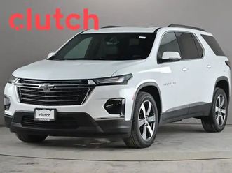 2023 chevrolet traverse lt true north w/ apple carplay, heated f