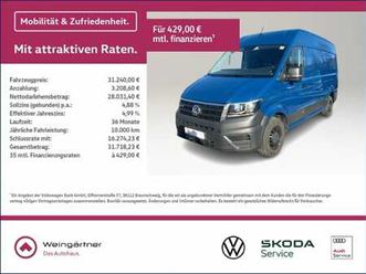 crafter 35 2.0 tdi l2h2 4motion, ahk, trennwand, kamera, 6 gang