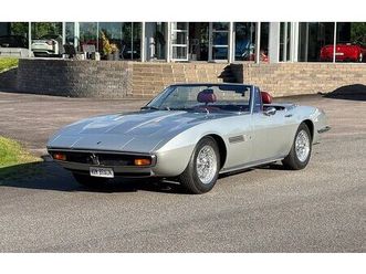 maserati ghibli 4.9 ss spyder 1 of 25 built