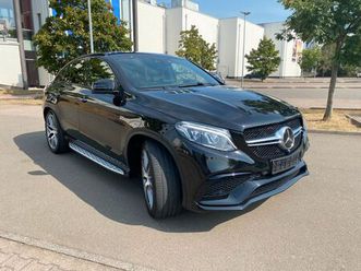 mercedes-benz gle 63 amg coupe v8+night paket+22+ahk