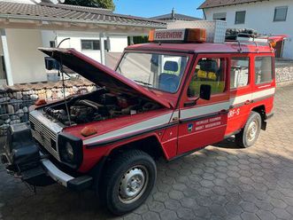 mercedes / puch 280 ge - ex feuerwehr