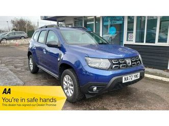 2022 dacia duster 1.0 tce comfort (90hp)(eu6d) 4x2 window van