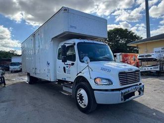 2016 freightliner extended cab moving box truck stock 1930