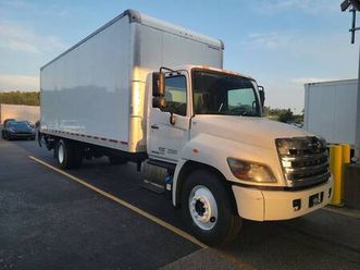 ? 2018 hino 268 26ft box truck w/ lift gate – ready for work - no cdl