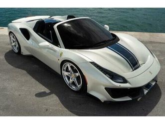 used 2020 ferrari 488 pista spider base