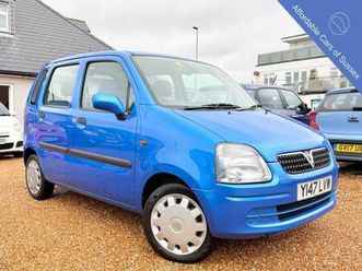 2001 vauxhall agila 1.0i 12v mpv 5dr petrol manual (151 g/km, 57 bhp) mpv petrol manual