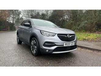 2020 vauxhall grandland x 1.2 turbo sri nav 5dr hatchback petrol manual