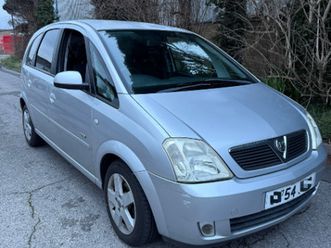vauxhall meriva 2004, manual, 5 doors mpv