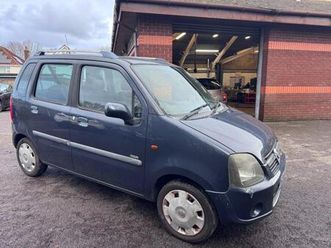 2006 vauxhall agila 1.2i 16v design [80] 5dr estate petrol manual