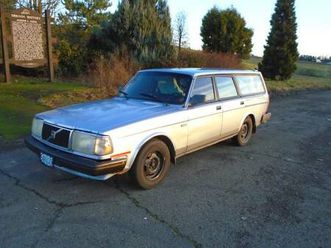 1989 volvo 240 wagon. safe and reliable.