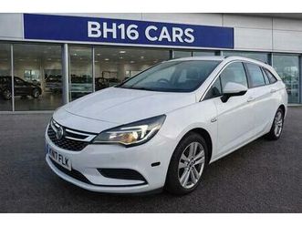 2017 vauxhall astra 1.6 cdti 16v 136 design 5dr estate diesel manual
