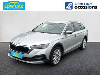 octavia combi 2.0 tdi 200 ch dsg7 4x4 scout