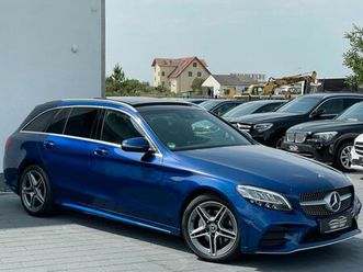 mercedes-benz c 220 d*9g*voll*amg-line*2h*wide*kamera*pano*ahk