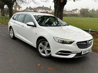 2018 vauxhall insignia 1.6 turbo d ecotec [136] tech line nav 5dr estate diesel manual