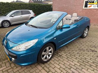peugeot 307 cc - 1.6-16v cabrio airco pdc lmv leer stoelverwarming