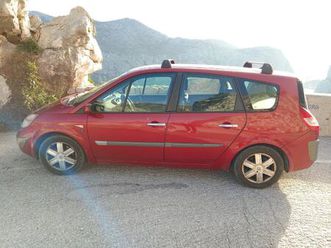 renault grand scenic 1,9 dci 7 sjedala , kuka , nosaći, nije fiksno., 2005 god.
