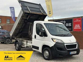 2018 peugeot boxer 2.0 bluehdi 335 built for business plus l2 euro 6 2dr chassis cab diesel manual